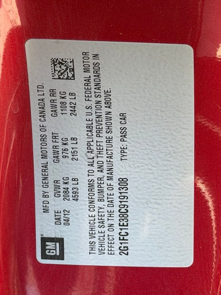 Used 2012 Red Chevrolet 2LT image 24