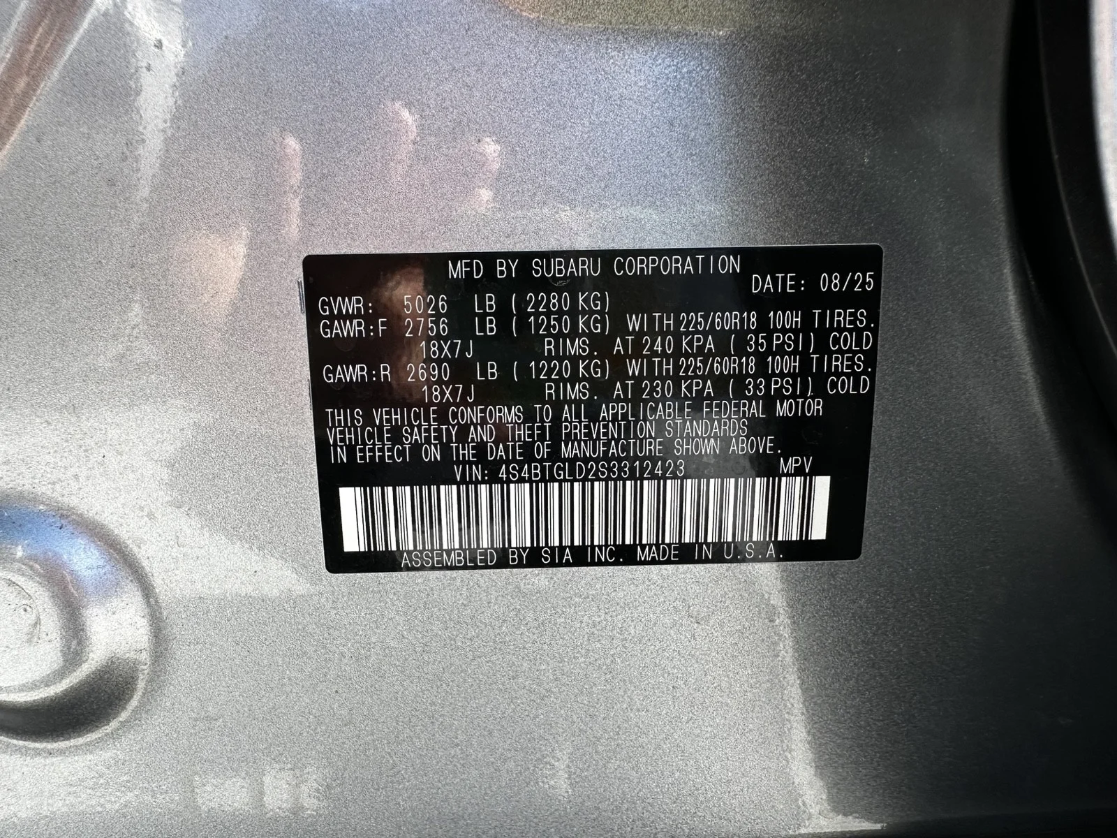 2025 Subaru Outback Onyx Edition - Photo 31