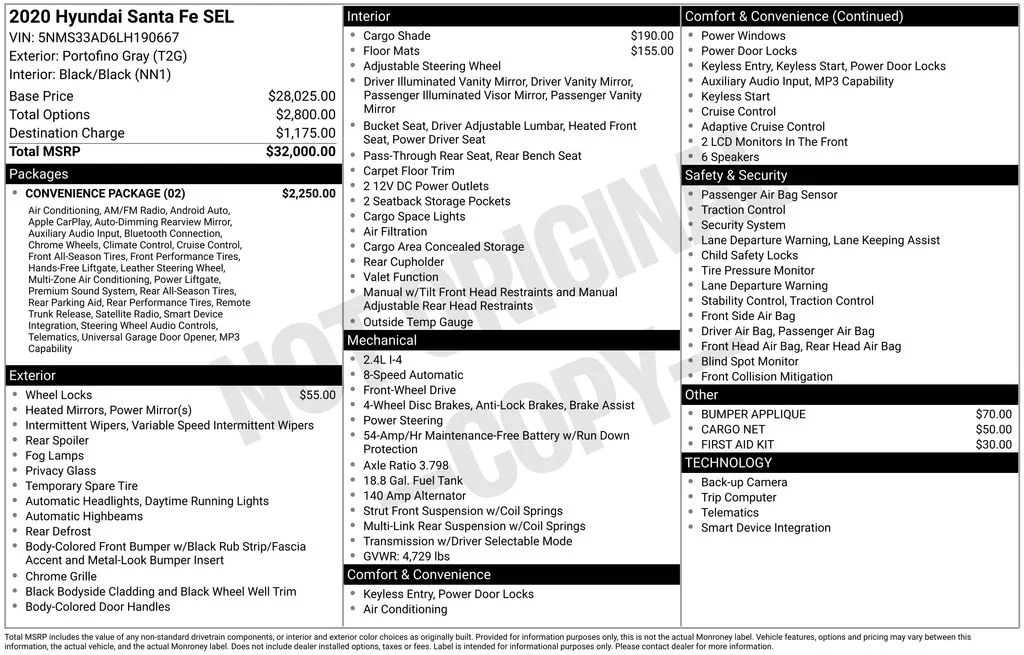 2020 Hyundai Santa Fe SEL - Photo 39