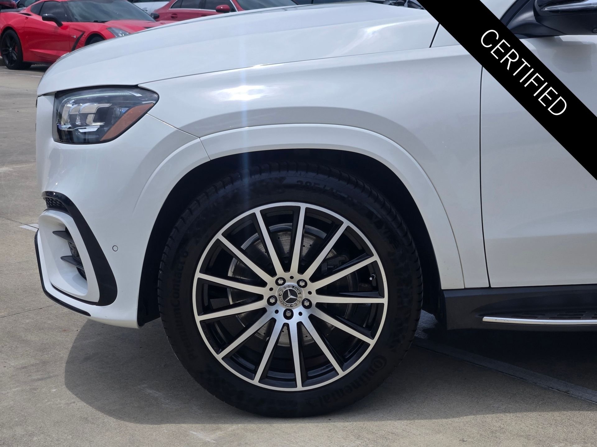 Certified Used 2024 Polar White Mercedes-Benz GLS 450 image 10