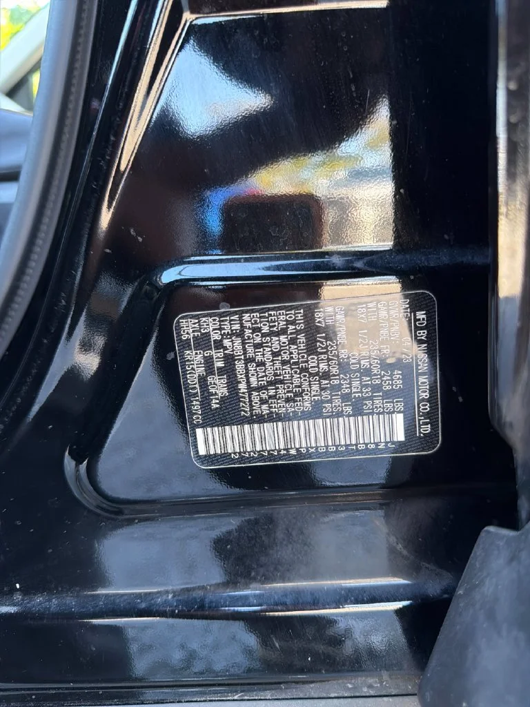 Certified Used 2023 Super Black Nissan SV image 40