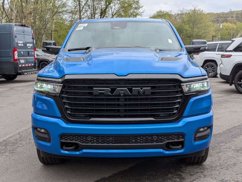 New 2026 Hydro Blue Pearl-Coat Exterior Paint RAM Laramie image 11