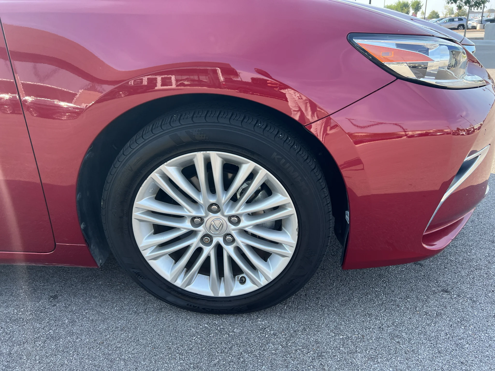 Used 2017 Matador Red Mica Lexus Base image 4