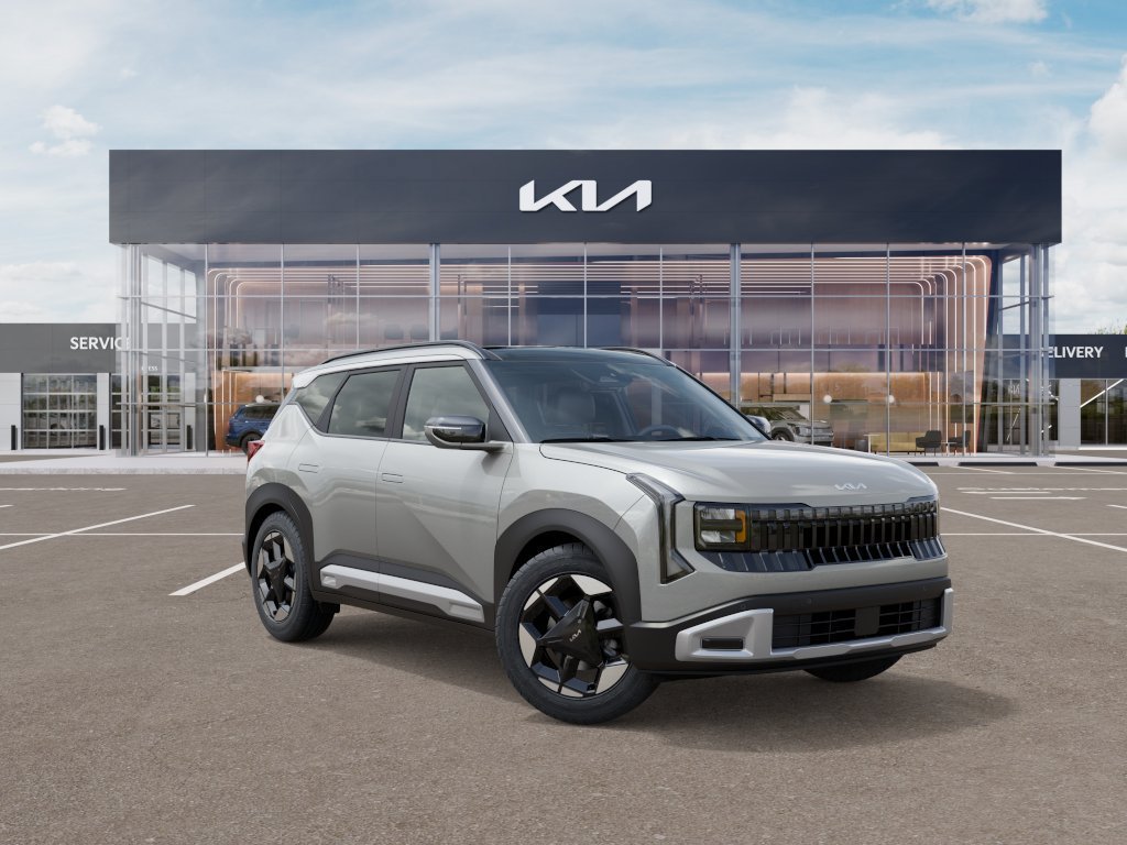 New 2027 Ivory Silver Kia EX image 8