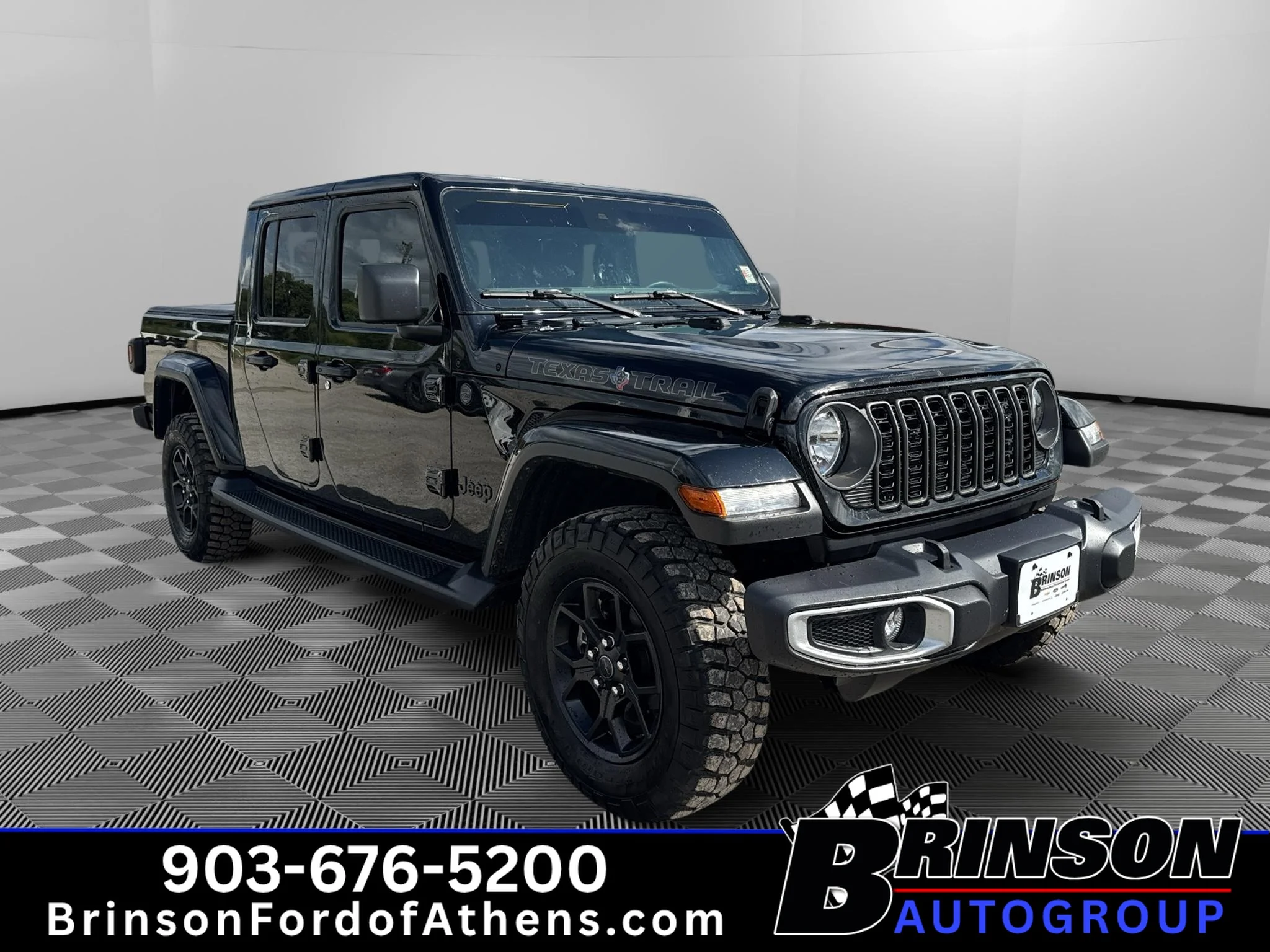 Used 2025 Black Clearcoat Jeep Texas Trail image 3