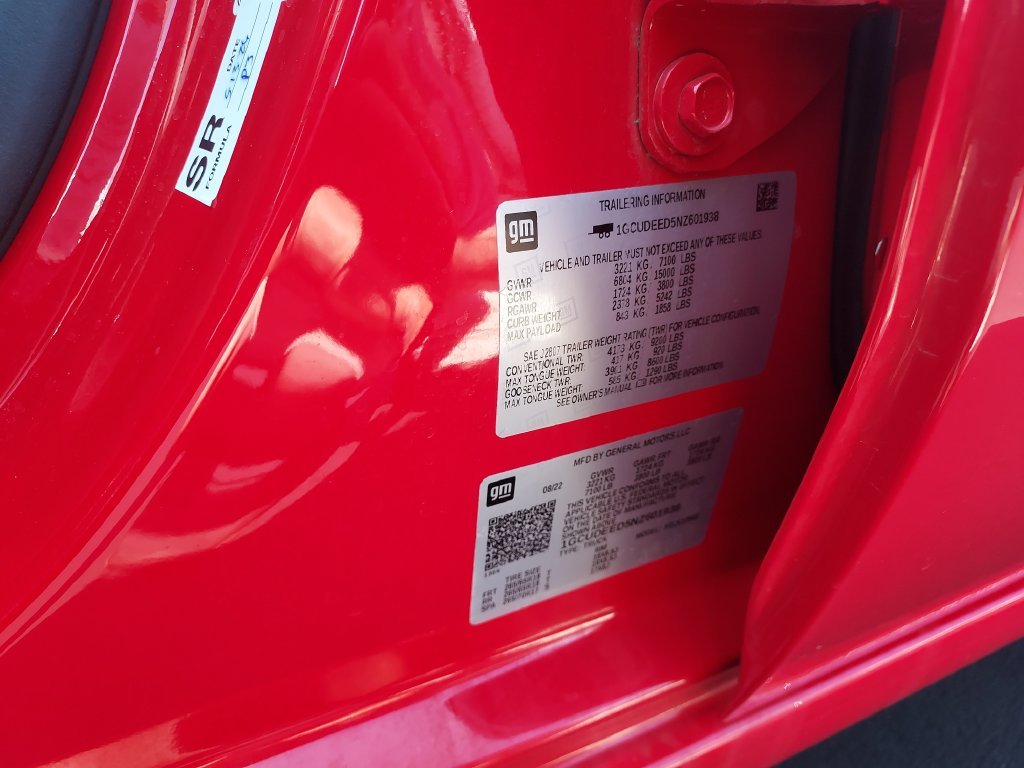 Used 2022 Red Chevrolet RST image 23