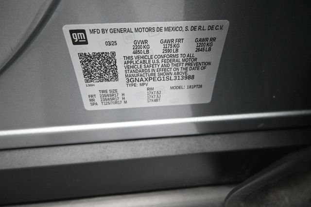 Used 2025 Sterling Gray Metallic Chevrolet LT image 18
