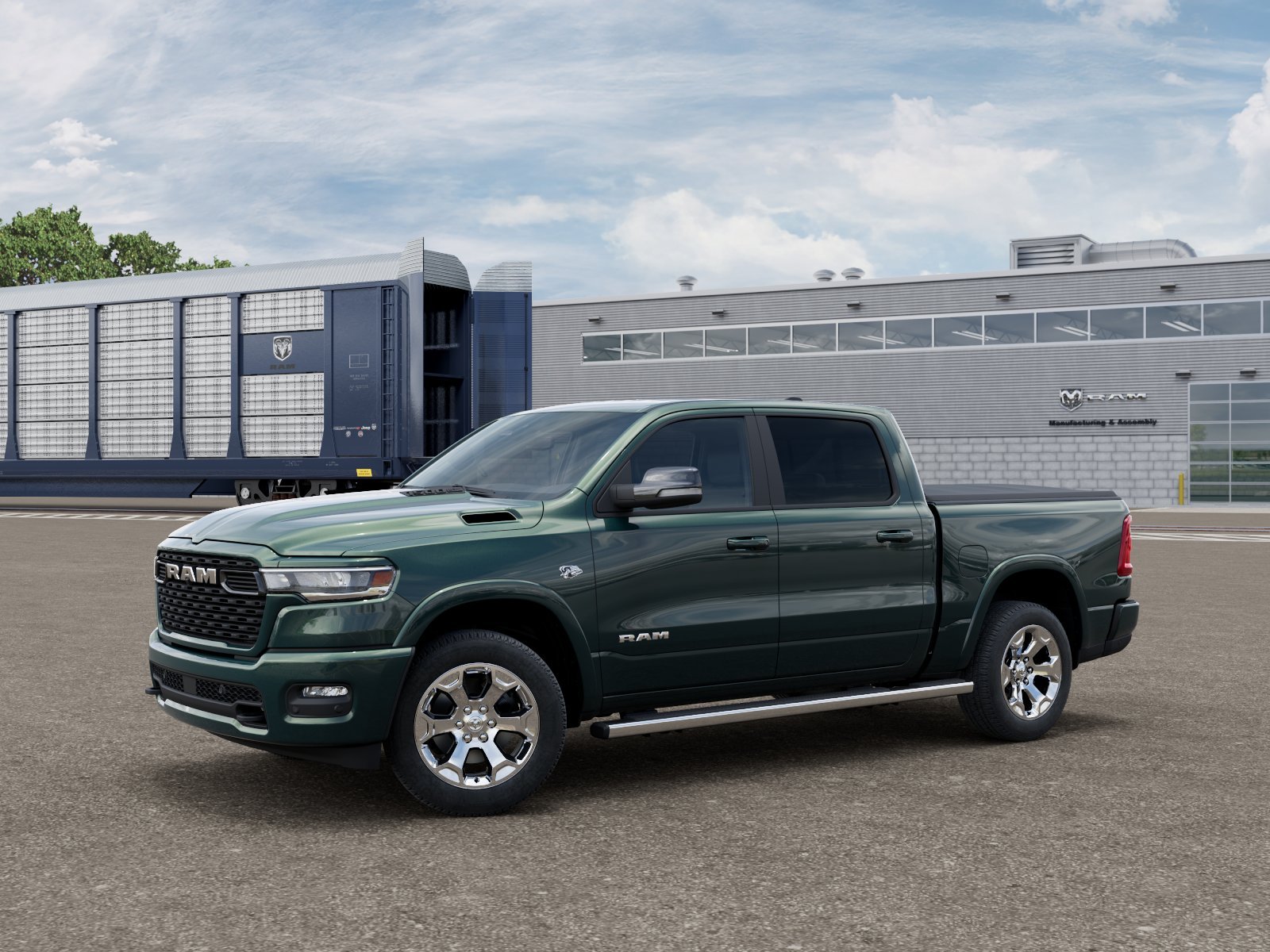 New 2027 Serrano-Green Metallic Exterior Paint RAM Lone Star image 28
