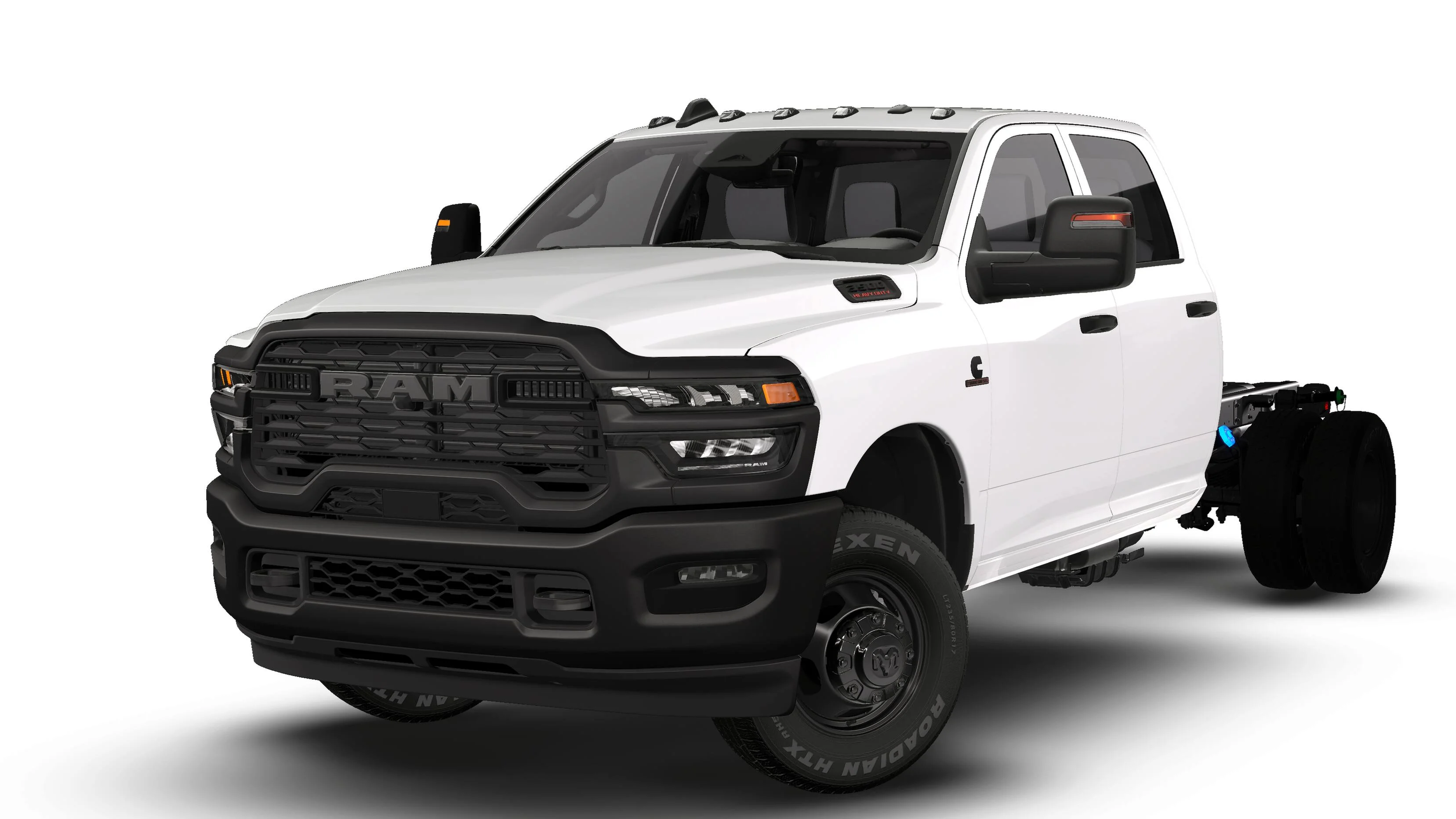 New 2026 Bright White Clear-Coat Exterior Paint RAM TRADESMAN image 13