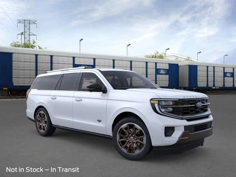New 2026 Star White Metallic Tri-Coat Ford MAX King Ranch® image 7