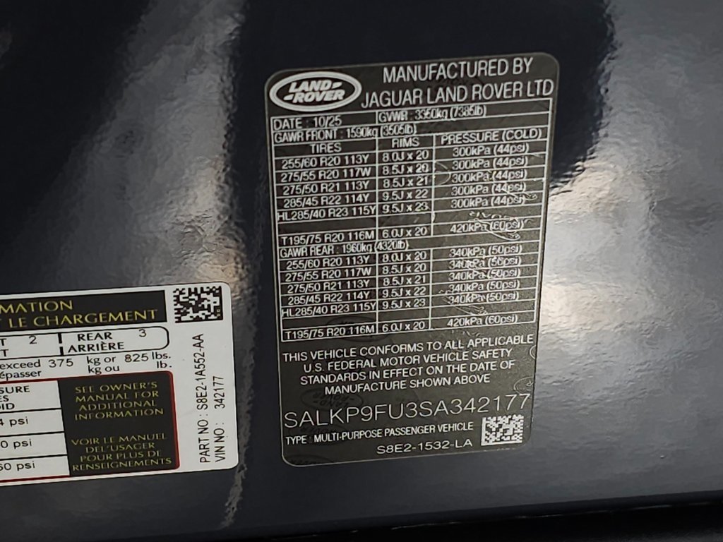 2025 LAND ROVER RANGE ROVER - Image 37