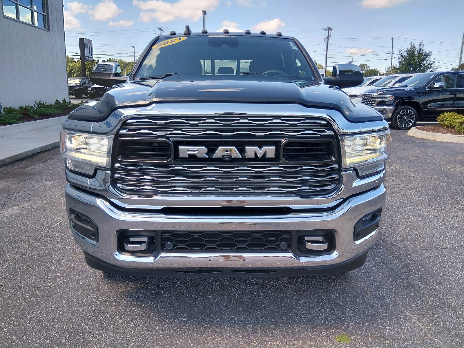 Used 2021 GRAY Ram 4x4 Limited 4dr Mega Cab 6.3 ft. SB SRW Pickup image 8