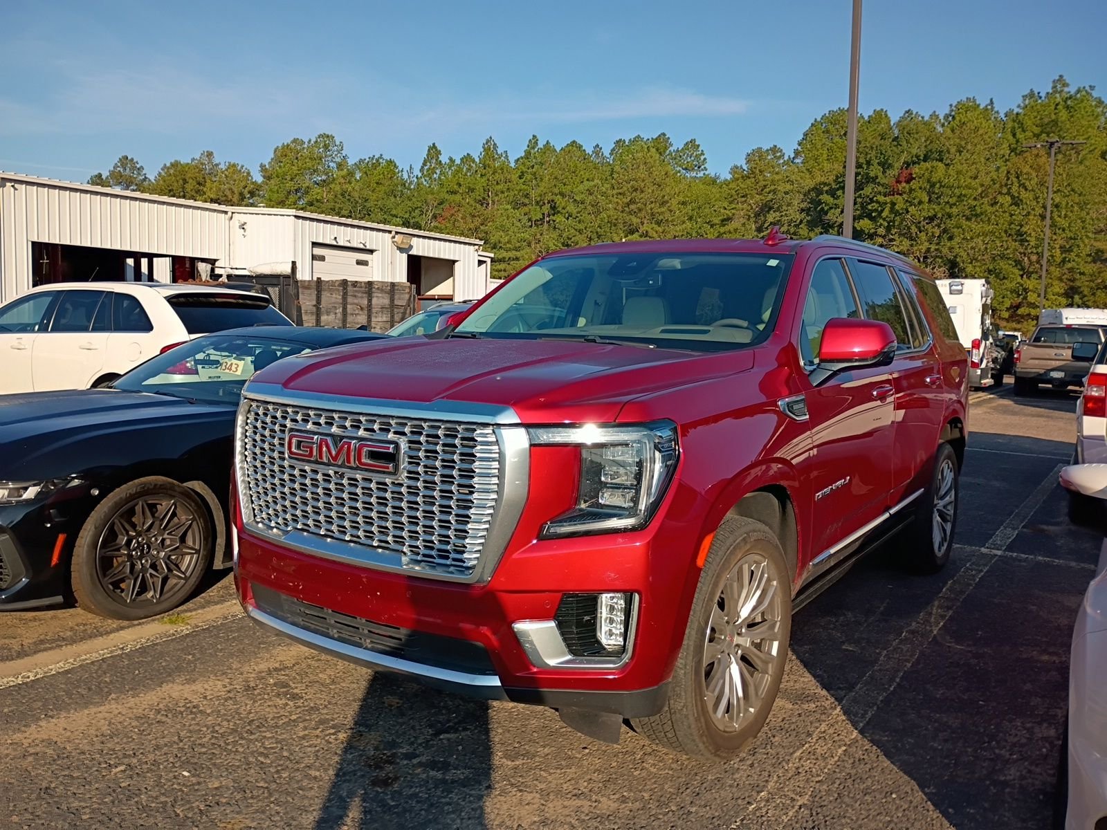 Used 2023 Red GMC Denali image 1