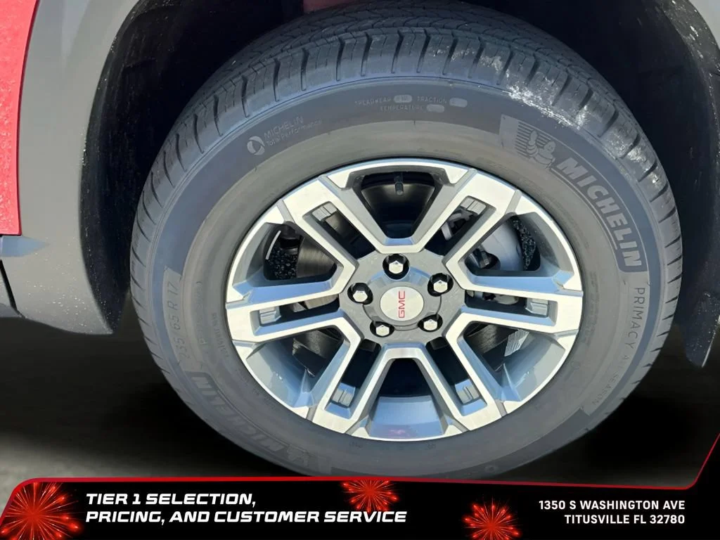 New 2027 Volcanic Red Tintcoat GMC FWD Elevation image 14