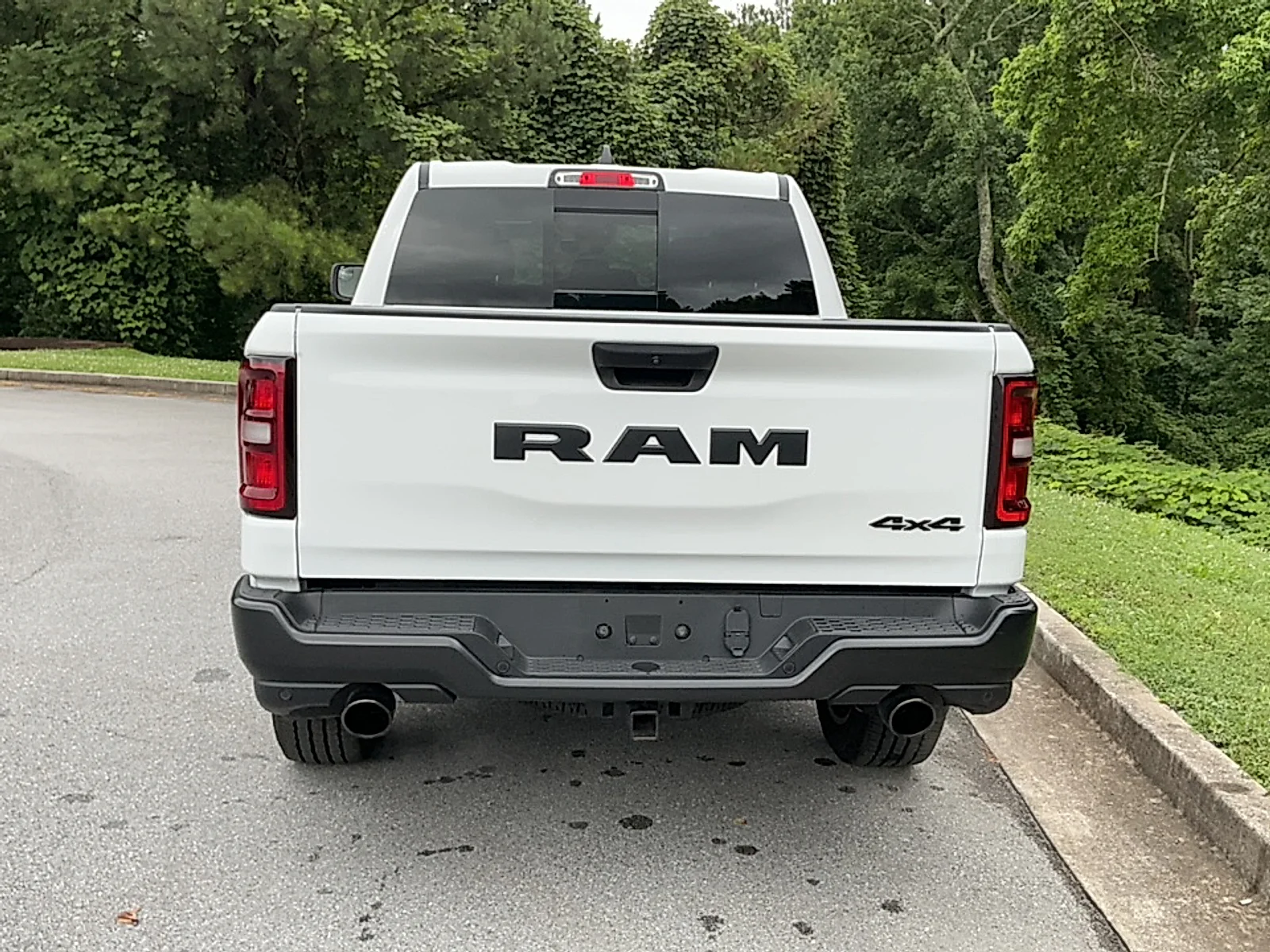 Used 2025 Bright White Clearcoat Ram Warlock Crew Cab 4x4 5