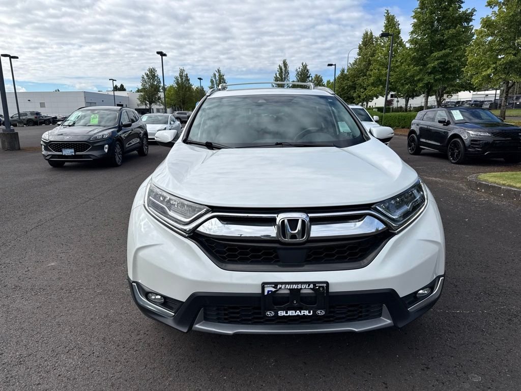 Used 2019 Platinum White Pearl Honda Touring image 2