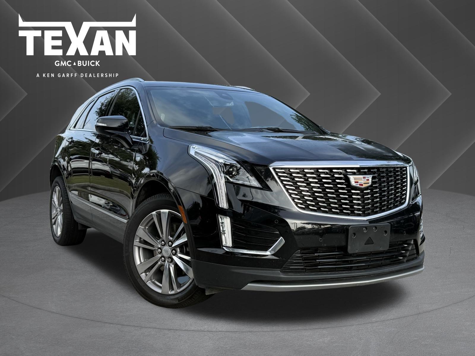 Used 2023 Stellar Black Metallic Cadillac FWD Premium Luxury image 1