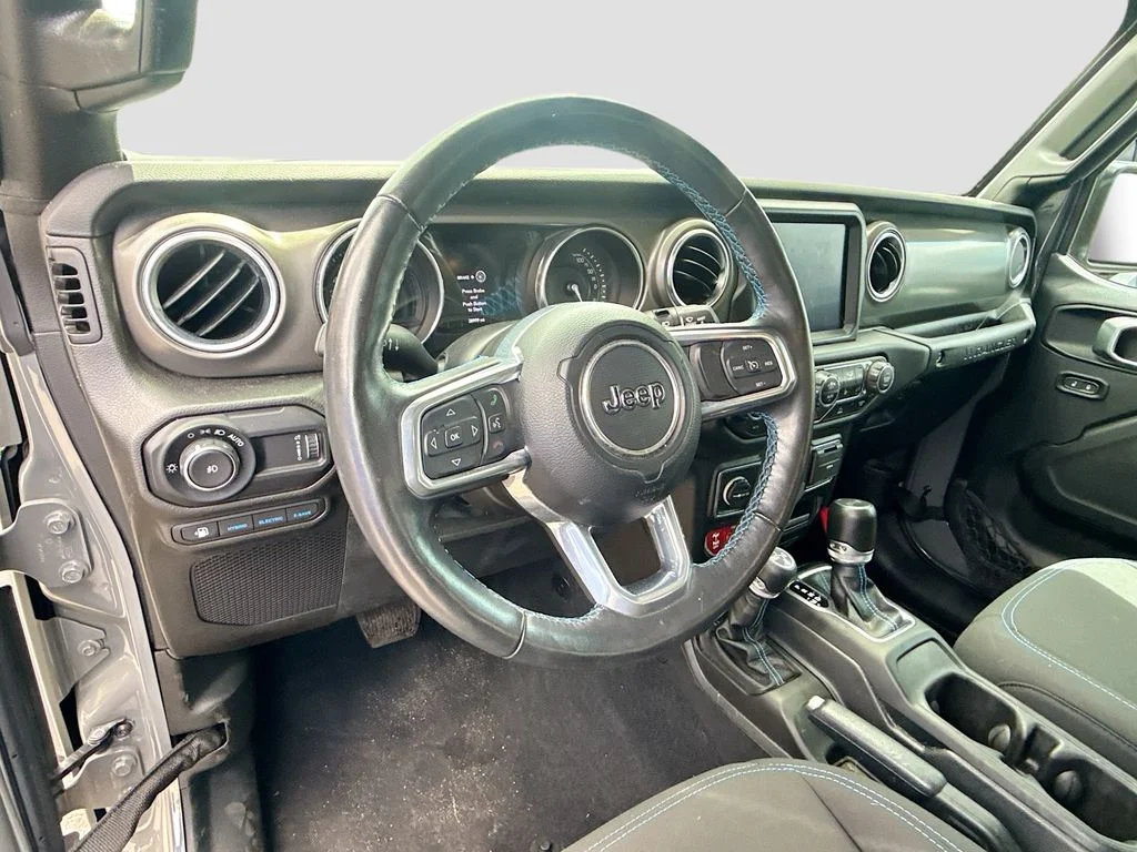 Used 2023 Gray Jeep Rubicon 4xe image 12