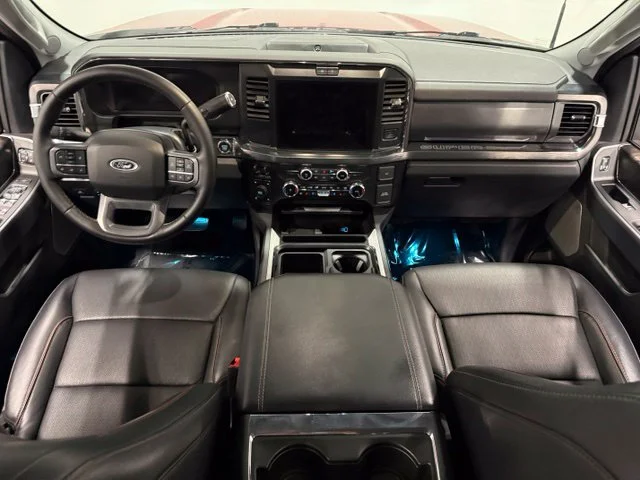 Used 2025 Red Ford Lariat image 33