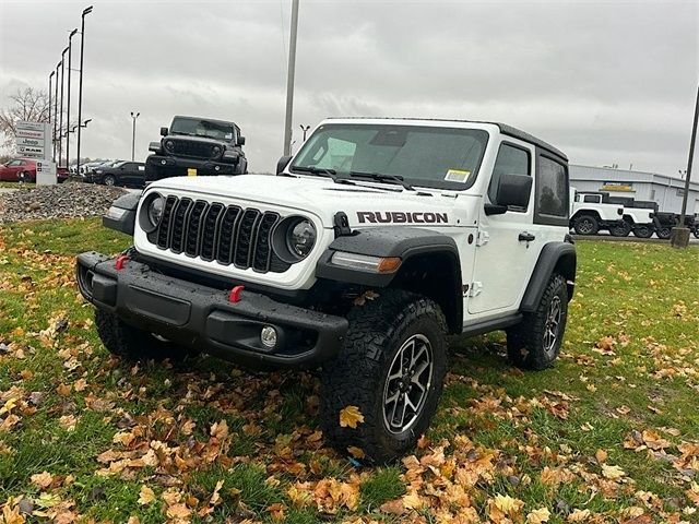 New 2026 Bright White Clearcoat Jeep Rubicon image 3