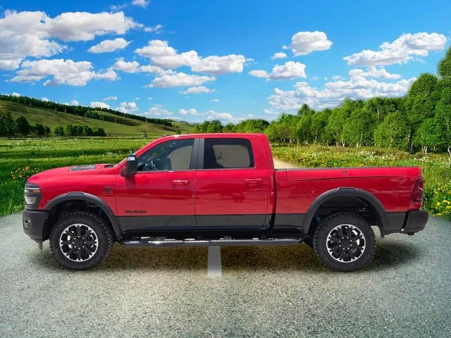 New 2026 Flame Red Clear-Coat Exterior Paint RAM Rebel image 3