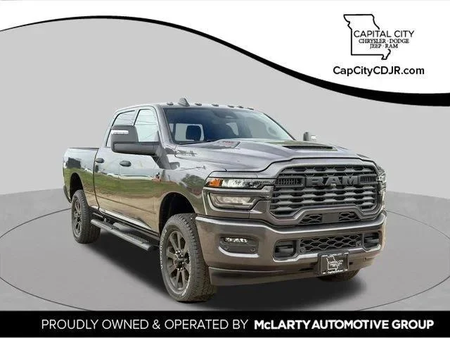 New 2026 Granite Crystal Metallic Clearcoat RAM Black Express image 1