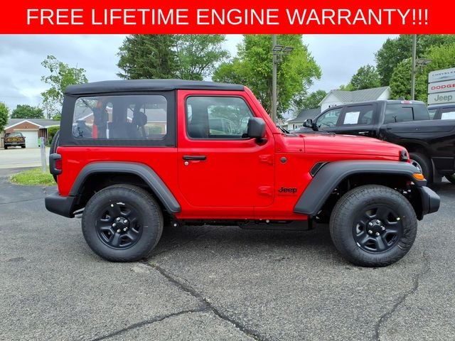 New 2026 Firecracker Red Clear-Coat Exterior Paint Jeep Sport image 8