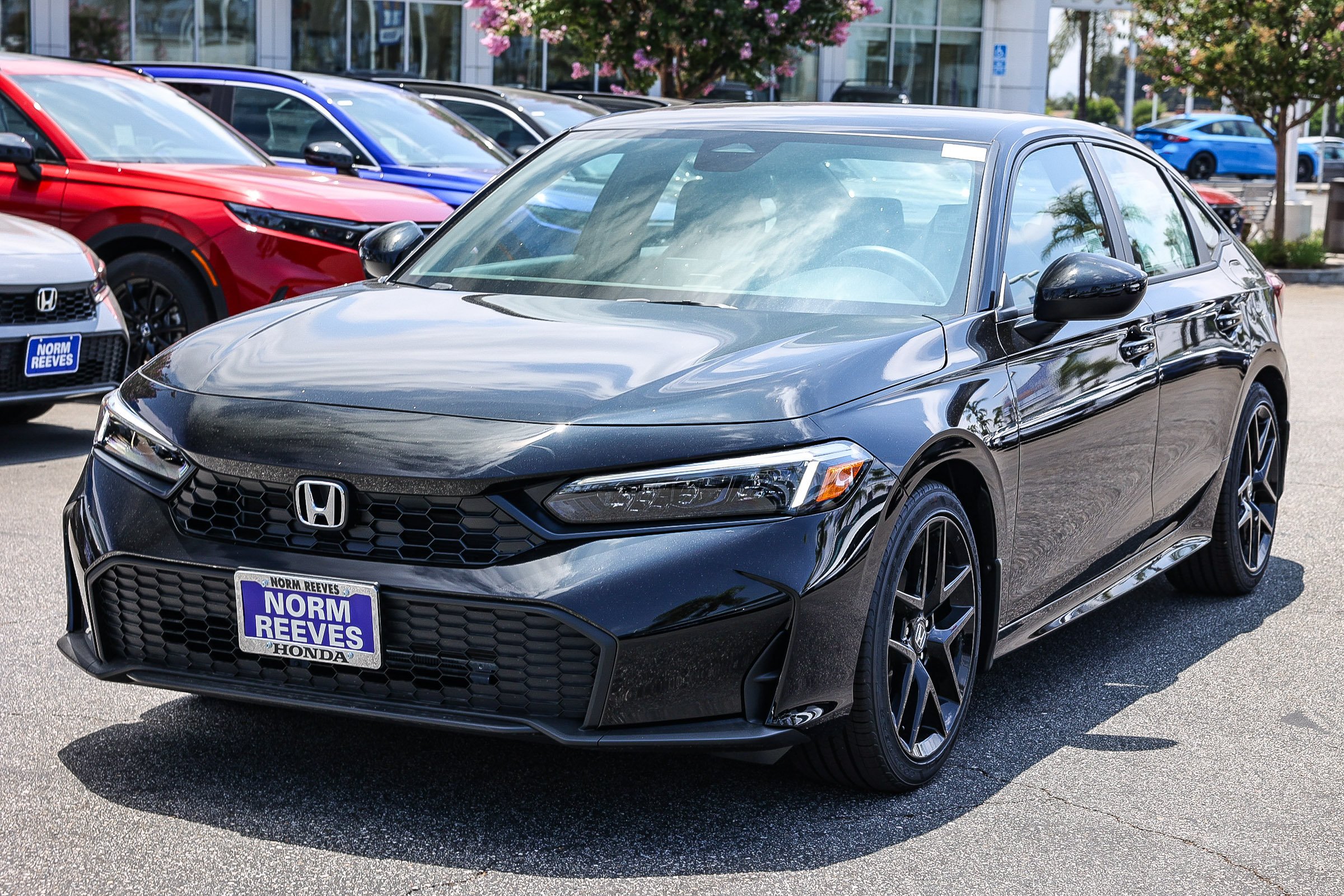 New 2026 Crystal Black Pearl Honda Sport CVT image 3