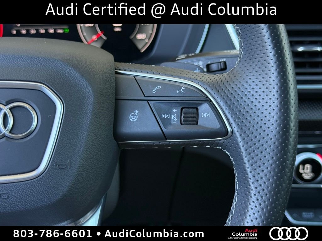 Certified Used 2023 White Audi Premium Plus image 29