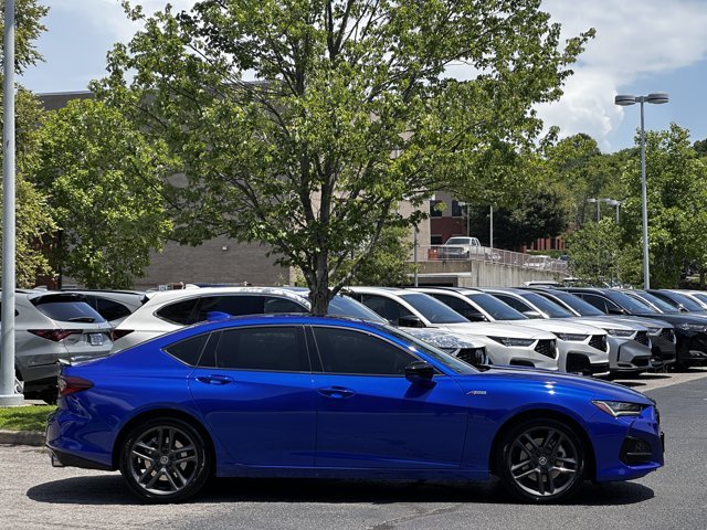 Used 2024 Apex Blue Pearl Acura SH-AWD w/A-Spec Package image 3