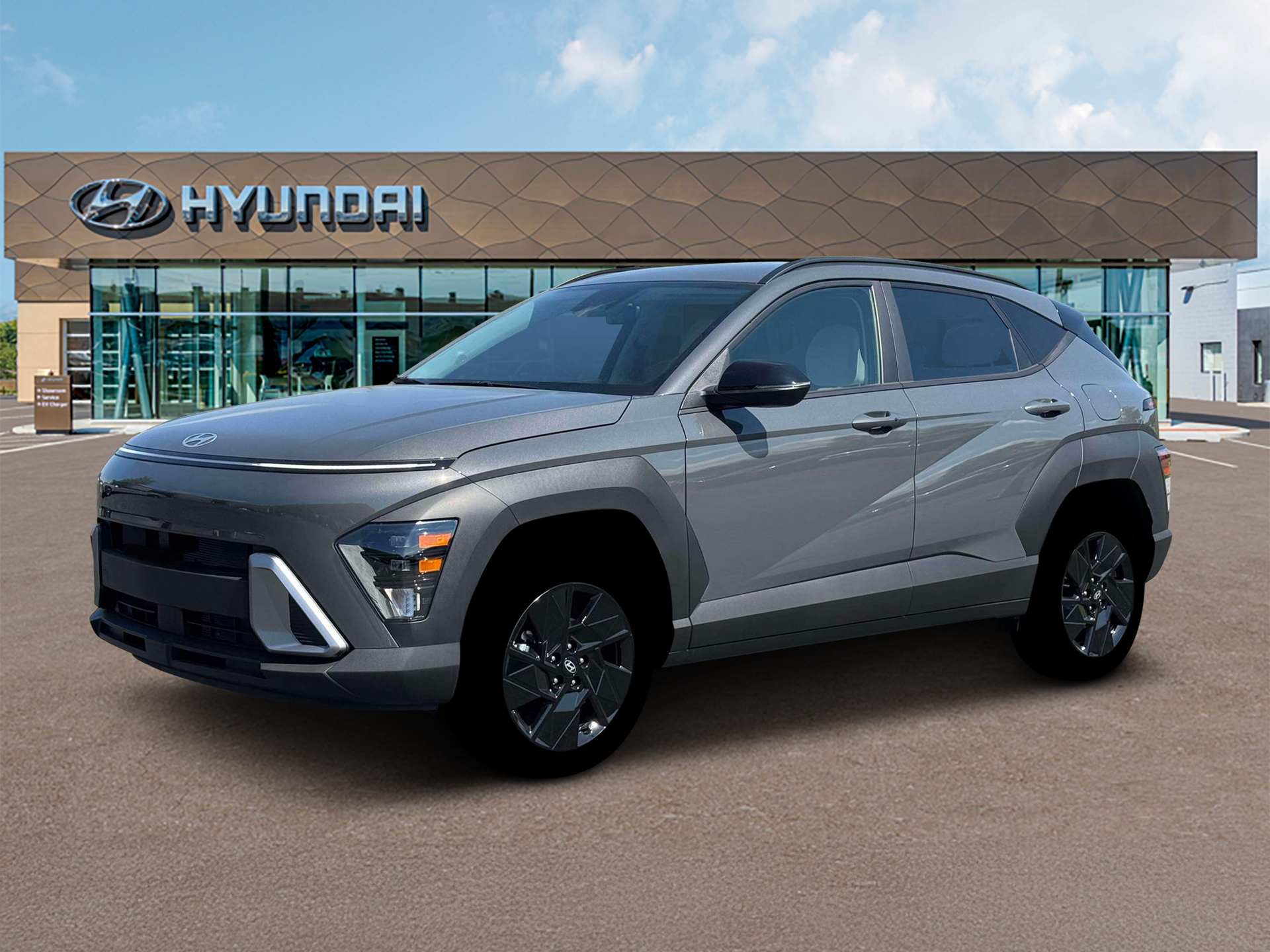 New 2026 Ecotronic Gray Pearl Hyundai SEL Sport AWD image 2