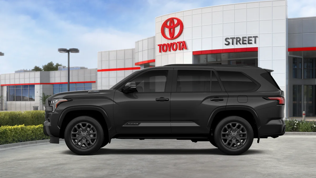 New 2026 Magnetic Gray Metallic Toyota Platinum image 5