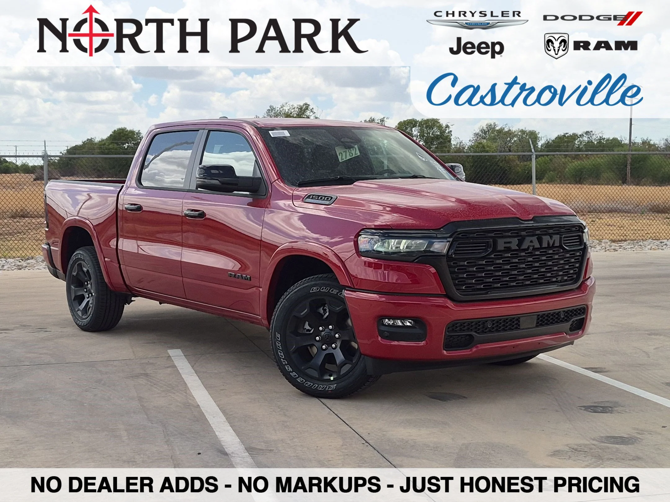 New 2027 Molten Red Pearlcoat RAM Big Horn/Lone Star image 1