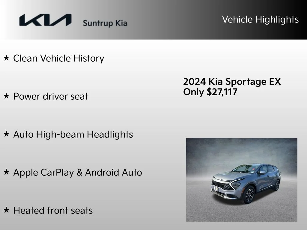 Certified Used 2024 Silver Kia EX image 8