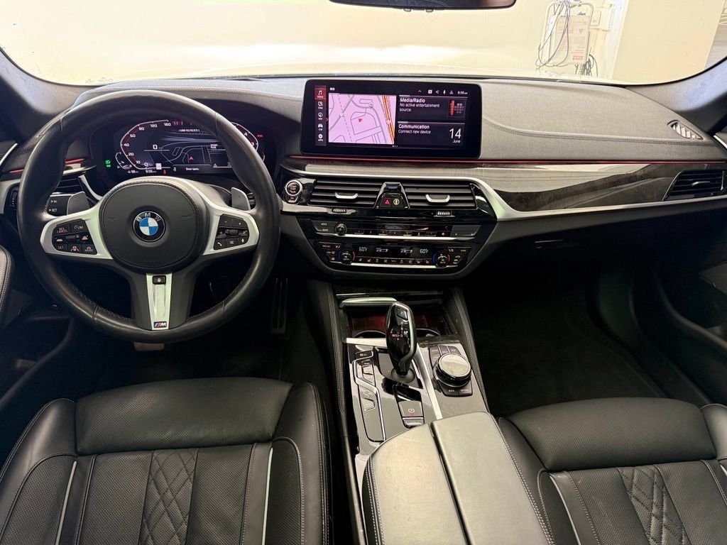 Used 2023 Alpine White BMW M550i xDrive image 9