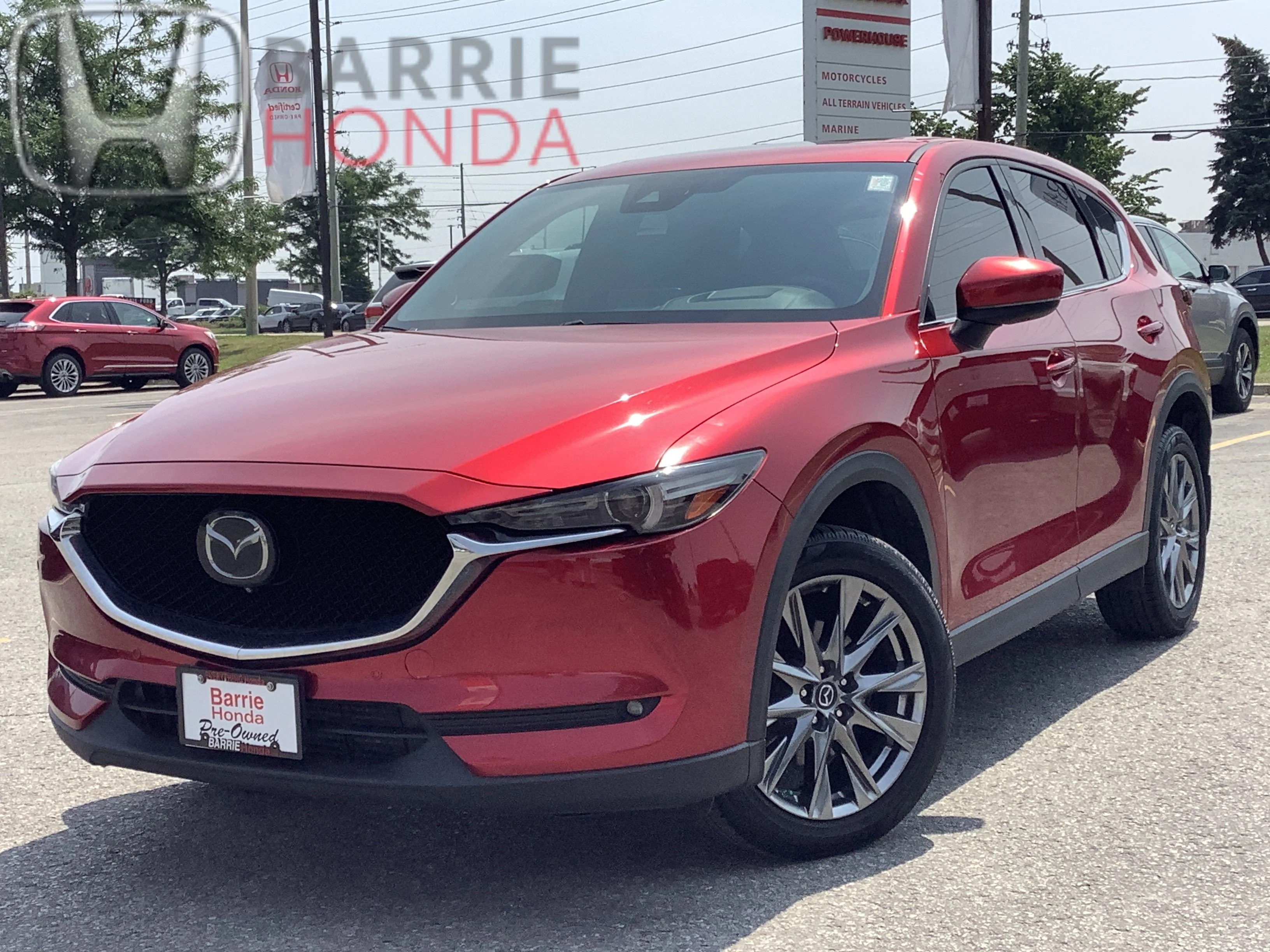 Used 2020 Red Mazda Signature image 1