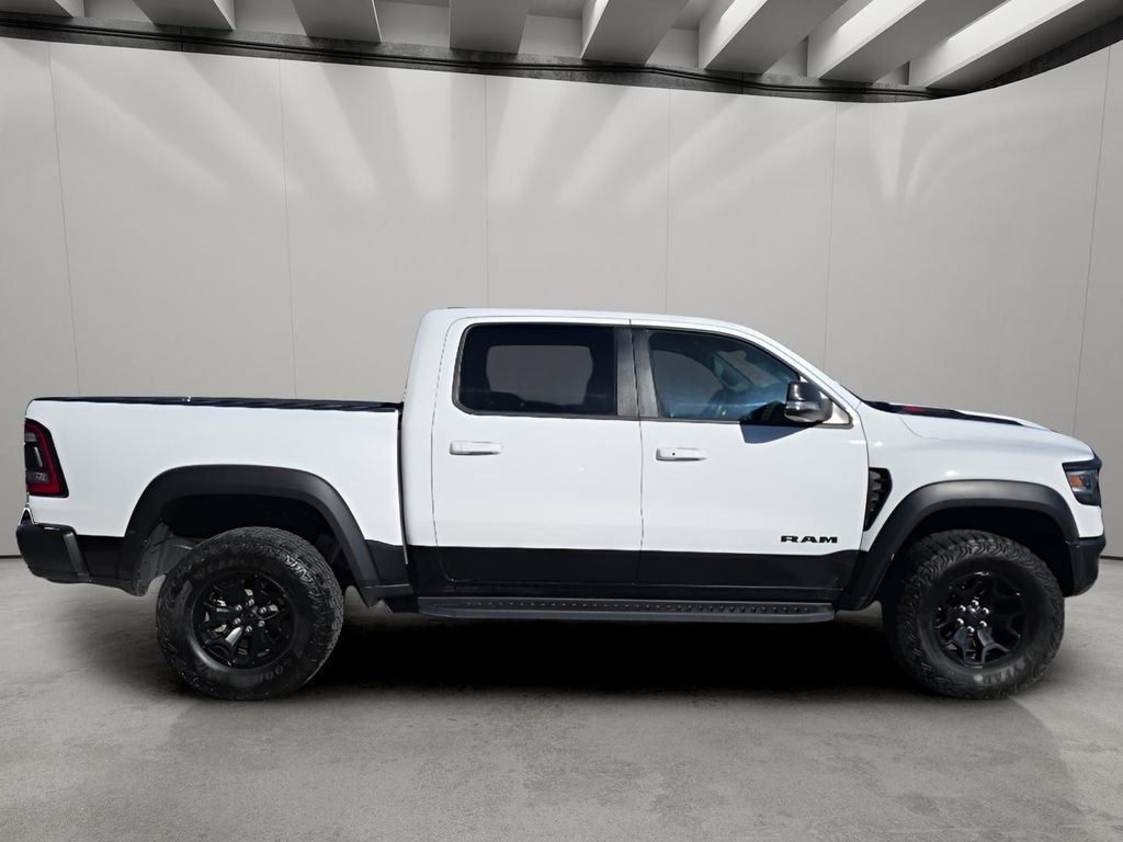 Used 2022 Bright White Clearcoat Ram TRX image 6