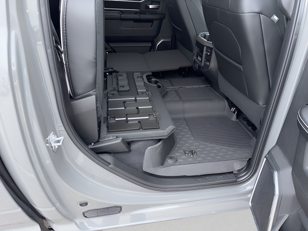New 2026 Ceramic Gray Clear-Coat Exterior Paint RAM Laramie image 51