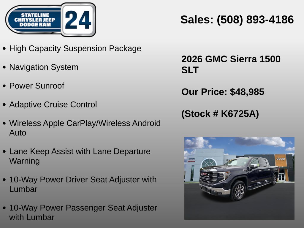 Used 2026 Silver GMC SLT image 5