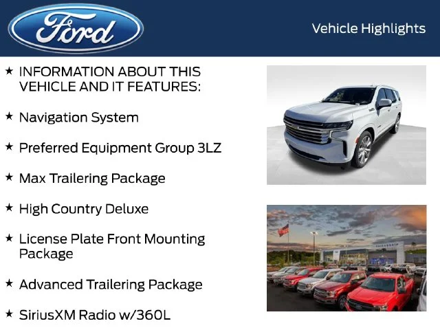 Certified Used 2023 White Chevrolet High Country image 5