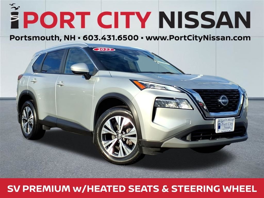 Used 2023 Brilliant Silver Metallic Nissan SV PREMIUM W/PANORAMIC SUNROOF image 1