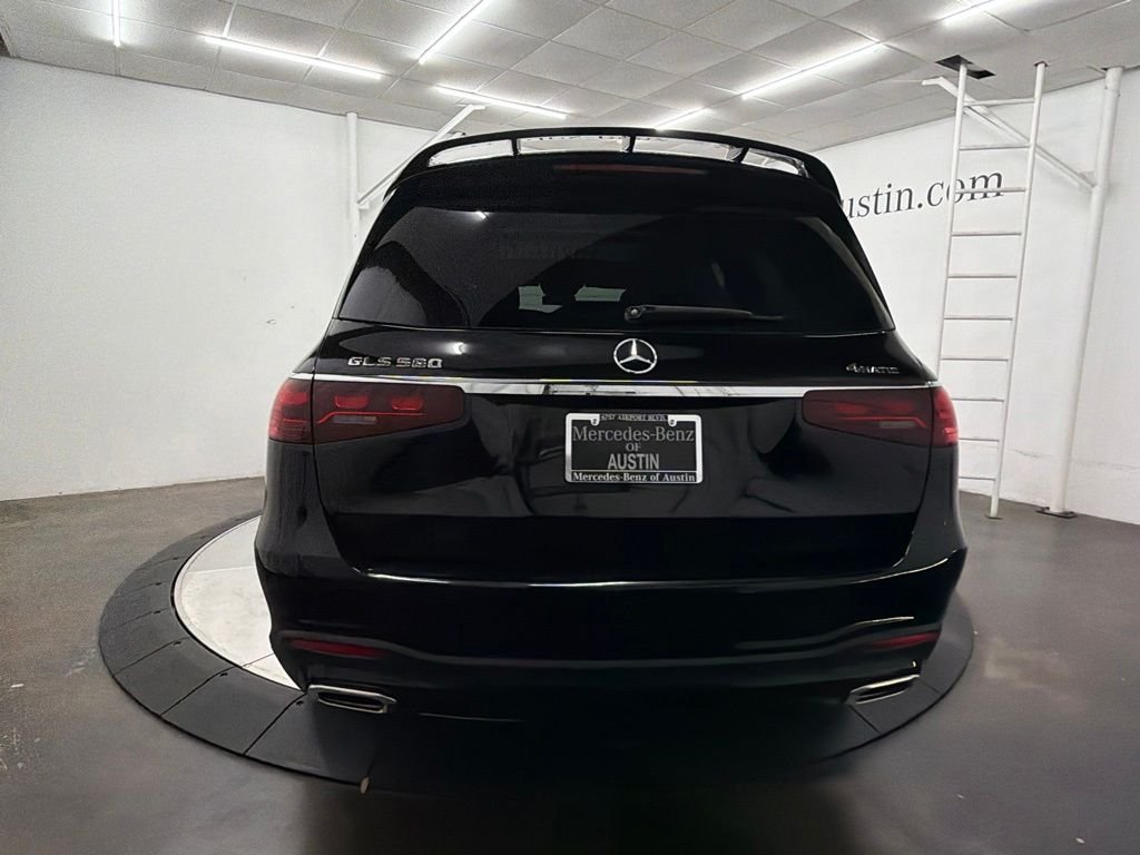 Certified Used 2025 Black Mercedes-Benz GLS 580 image 7