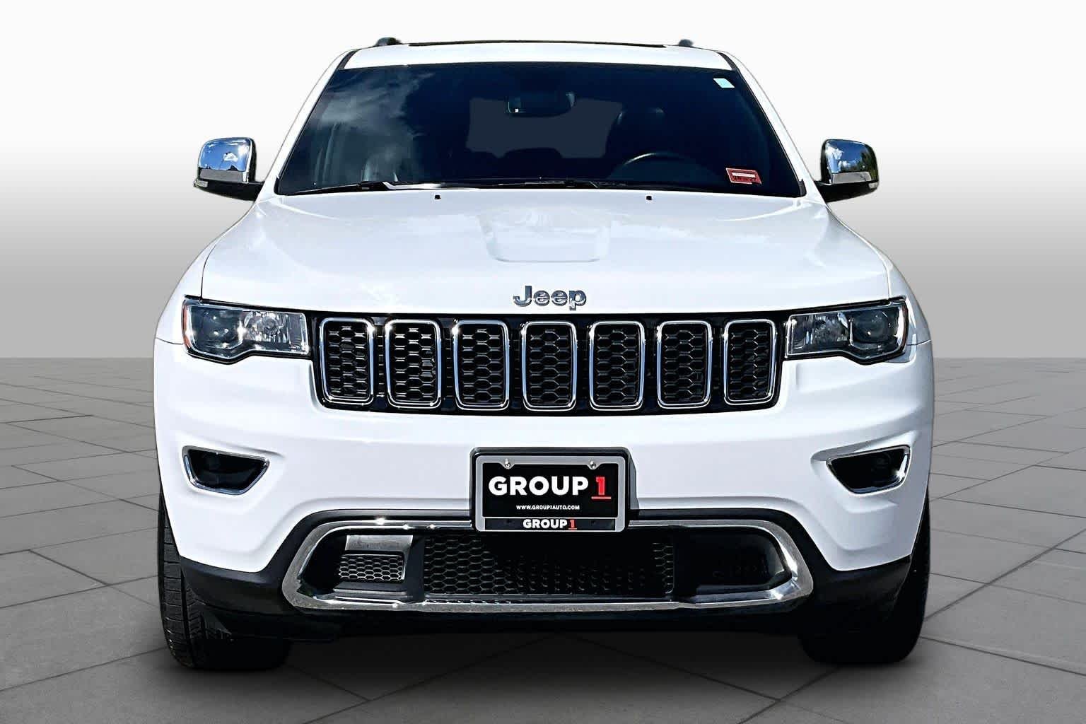 Used 2021 Bright White Clearcoat Jeep Limited image 4