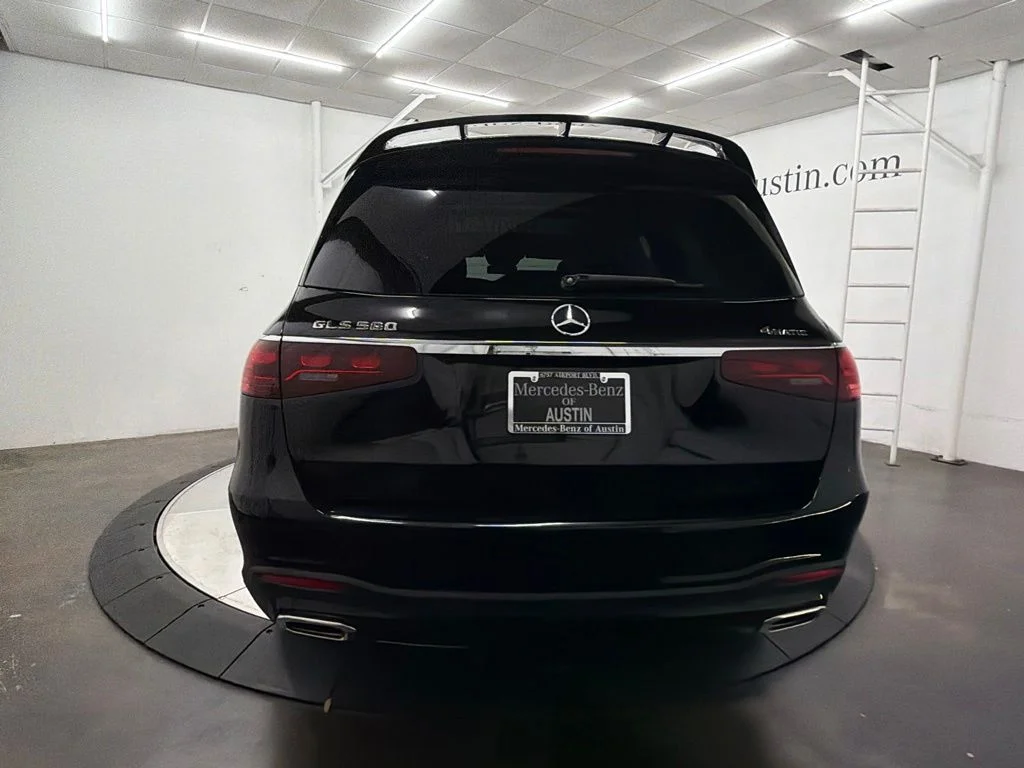Certified Used 2025 Black Mercedes-Benz GLS 580 image 7