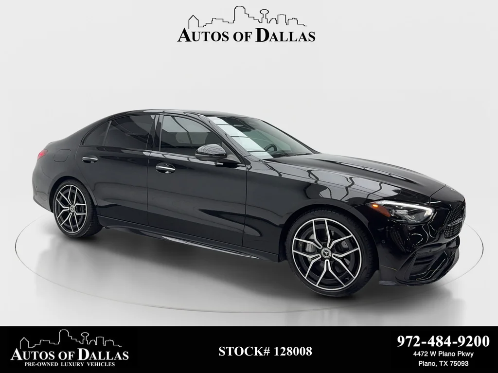 Used 2023 Black Mercedes-Benz C 300 image 1