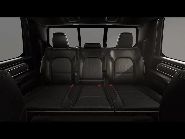 New 2026 Serrano-Green Metallic Exterior Paint RAM Laramie image 2
