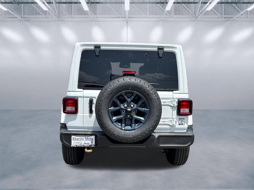 New 2026 Bright White Clear-Coat Exterior Paint Jeep 85th Anniversary Edition image 5