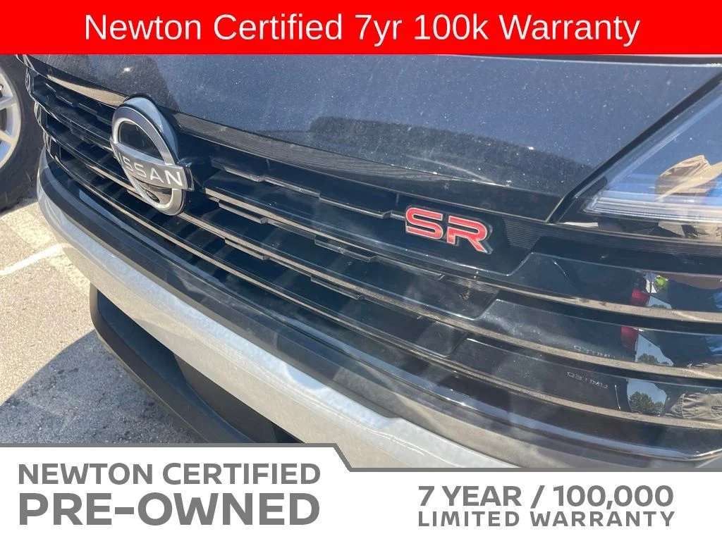 Certified Used 2025 Aspen White/Super Black Nissan SR image 10