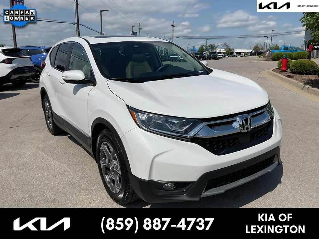 Used 2019 Platinum White Pearl Honda EX-L image 1