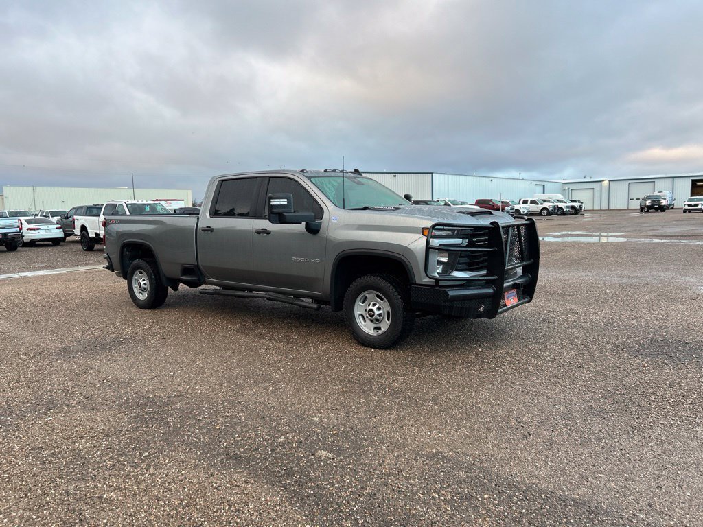 Used 2024 Sterling Gray Metallic Chevrolet Work Truck image 9